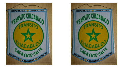 Banderin Chico 13cm Transito Chacabuco Cafalate Salta