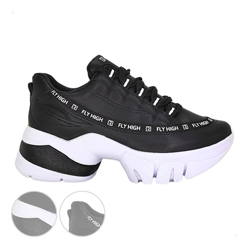 Tênis Feminino Ramarim Chunky Sneaker Casual Flatform