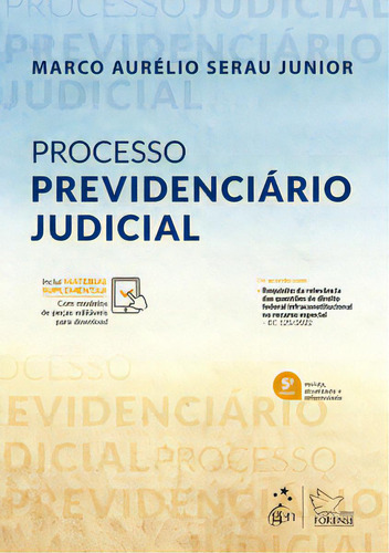 Processo Previdenciário Judicial, De Junior Serau. Editora Forense Em Português