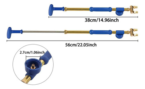 Push Pull Sprayer Barilla De Bebida De Bebida, Cabeza Doble