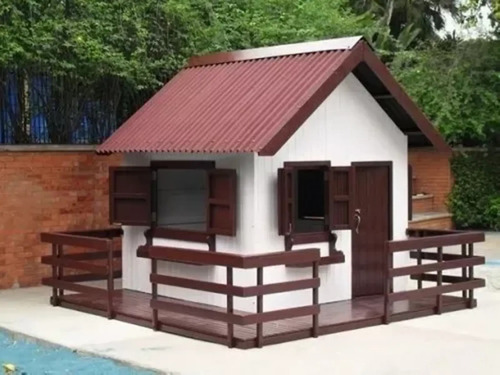 Projeto Casinha De Madeira De Criança Boneca