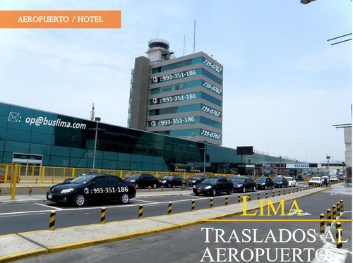 Imagen 2 de 9 de Transporte Al Aeropuerto Desde San Borja En Minivan