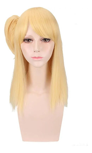 Peluca De Pelo De Lucy Heartfilia De Fairy Tail, 45 Cm, Dora