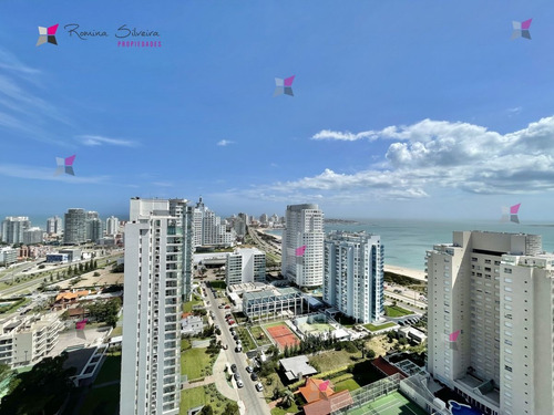Imagen 27 de 30 de Alquiler Temporario De Apartamento De 3 Dormitorios En Edificio Miami Boulevard Punta Del Este - Punta Del Este Mansa