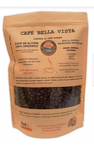 Café Marago De Chiapas En Grano 1 Kg 100% Premium/ Especial