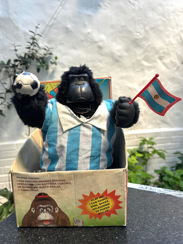Mono Juguete Antiguo Magogo Argentina Sport (Usado)