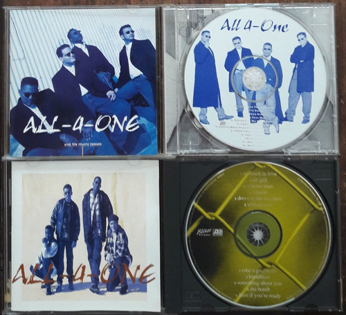 2x Cd All-4-one So Much In Love And The Music Speaks Import