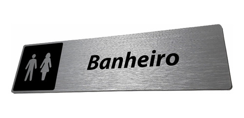 Imagem 4 de 5 de Placa De Banheiro