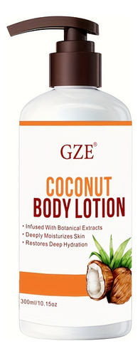 Loción Corporal Hidratante Con Fórmula De Aceite De Coco Gze