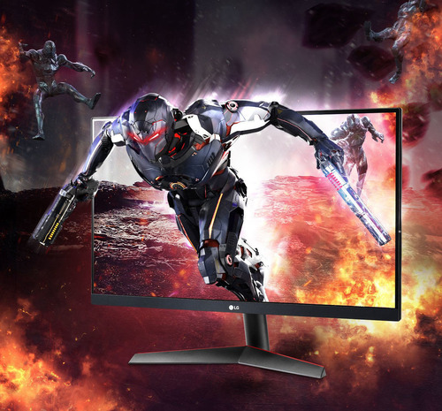 Imagen 6 de 8 de Monitor gamer LG UltraGear 24GN600 led 24" negro 100V/240V
