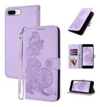 Comprar Funda Cartera Para iPhone 8 Plus iPhone 7 Plus 6\u002F6s Plus Mor
