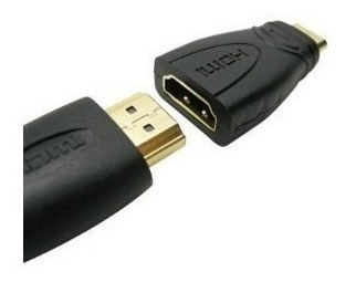 Adaptador Micro Hdmi A Hdmi Para Tablet Celulares Laptop Lcd