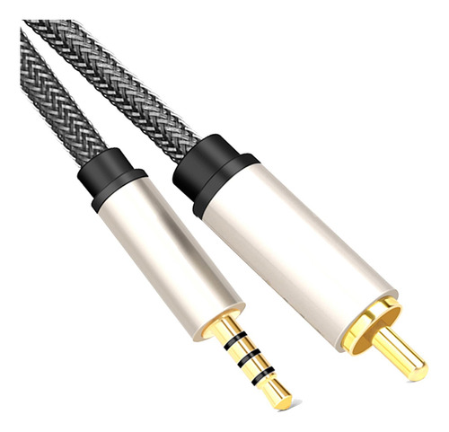 2 Y Video Rca A Adaptador De Entrada De 3,5 Coaxial