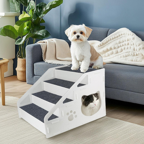 Pet Stair Dog Ramp Pets Step Pet Cat Escalera Para 4 Pasos