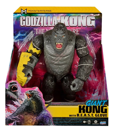 Godzila Vs Kong Movie Figura 28 Cm Con Acc Cod 35550