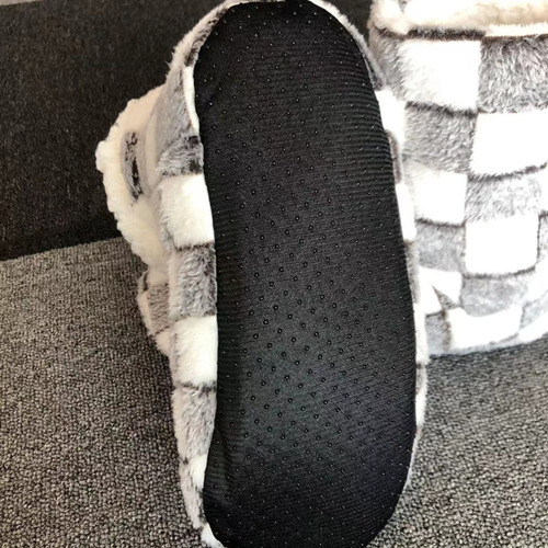 Pantu Bota C Suela Antideslizante Pantuflas P Frio Corderito