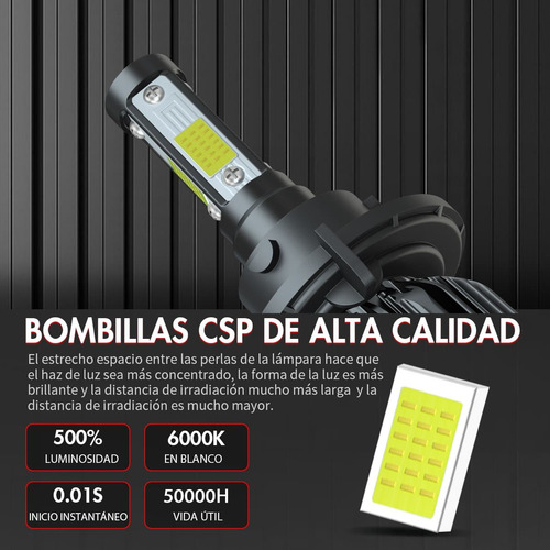 Kit De Focos Led Para Hyundai Santa Fe 2010-2017