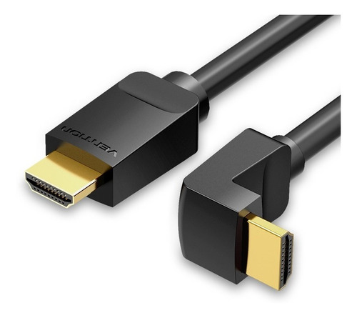 Cable Hdmi 2.0 4k Codo 90° 1,5m Arc Hdr Vention 