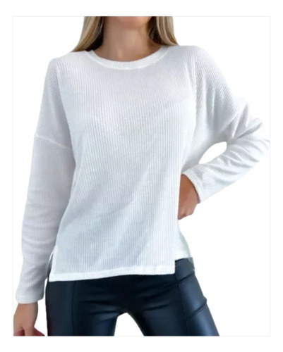 Sweater Lanilla Wafle Para Mujer Liviano Delicado Premium