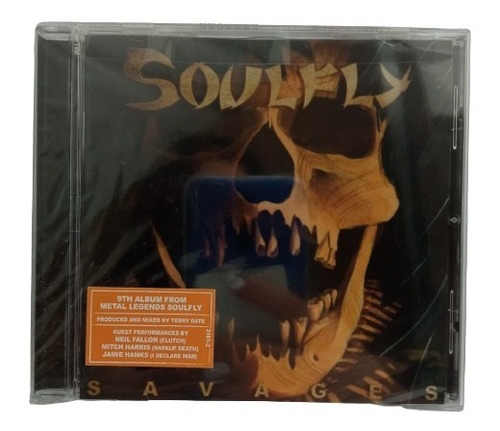 Soulfly Savages Cd Nuevo Musicovinyl