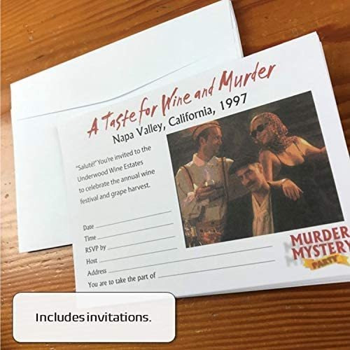 Juego De Mesa Murder Mystery Party/creativos