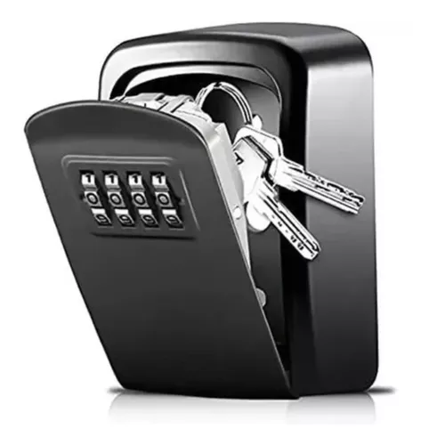  Caja de cerradura de llave, caja de bloqueo de combinación con  código para almacenamiento de llaves de casa, armario de puerta combinado :  Productos de Oficina