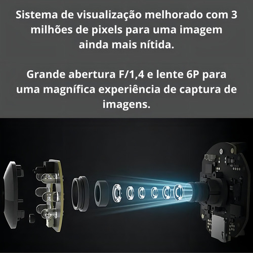 Câmera De Segurança Xiaomi Mi 360° Home Security Camera 2k