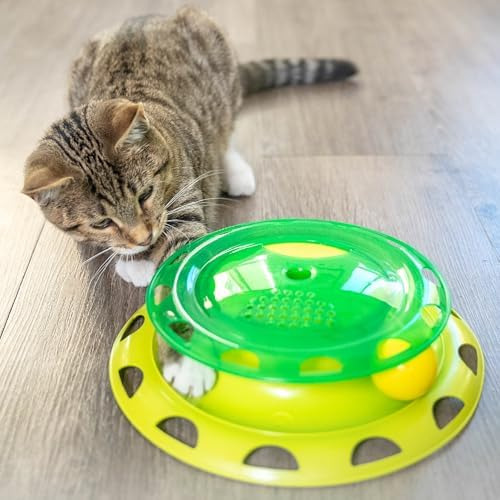 Catnip Catnip Chase Track Green Interactive Cat Toy