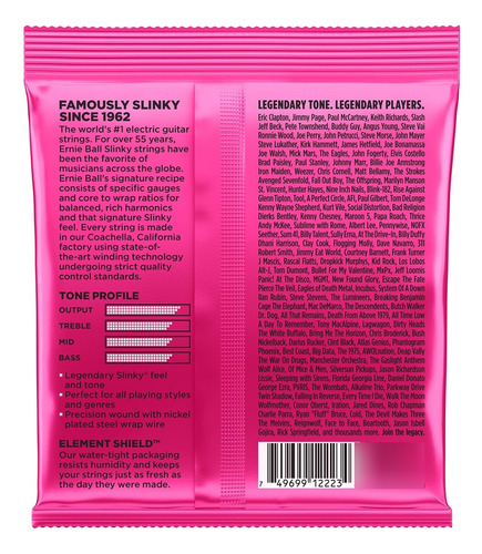 Cuerdas De Guitarra Eléctrica Para Ernie Ball 9-42