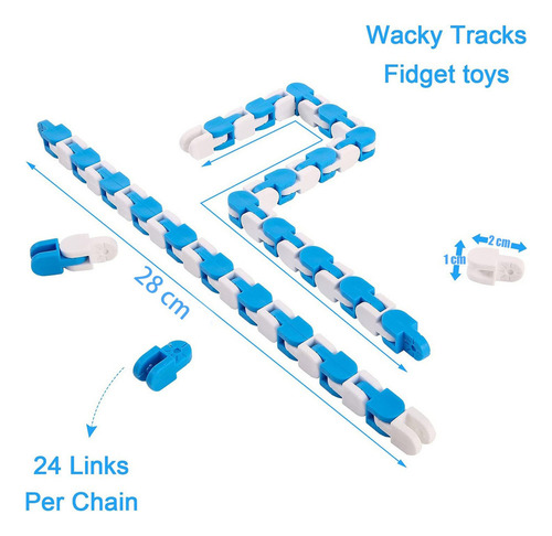 Juguetes De Wacky Tracks Fidget Juguetes De Serpiente Fidget