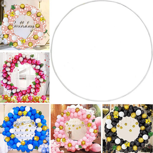 Balão Flor Laço Arco Suporte Quadro Diy Decoração 100cm