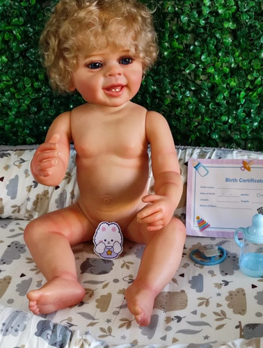 Bebé Reborn Original Vinilo Cuerpo Completo Boy Harry Doll