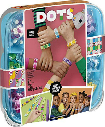 Pulseras Creativas  Dots - Kit Mega 300 Piezas.