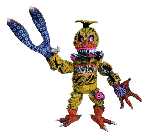 Five Nights At Freddy's Chica Polla Twisted 26cm Con Luz