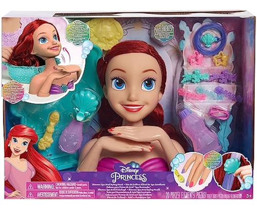 Disney Princess Shimmer Spa Ariel - Cabezal De