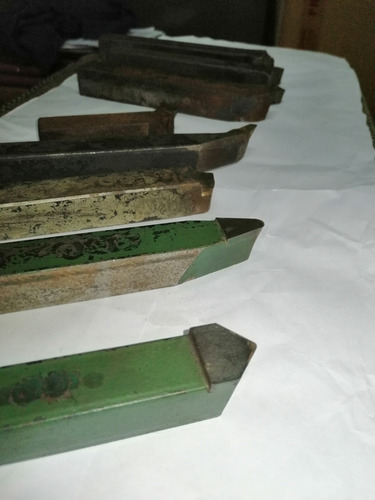 Widias Soldadas 3/4 6 Unidades Y 2 Manguitos Para Soldar. (Usado)
