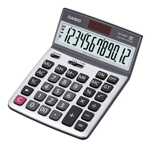 Calculadora Casio Dx-120st Serie De Valores 100% Original