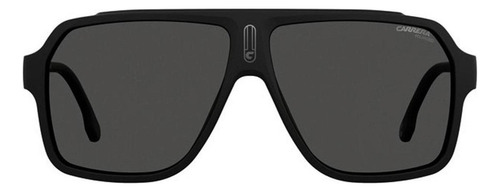Óculos de sol Carrera 1030/S, cor preto polarizado armação de plástico cor preto, lente preto de policarbonato clássica, haste preto de plástico