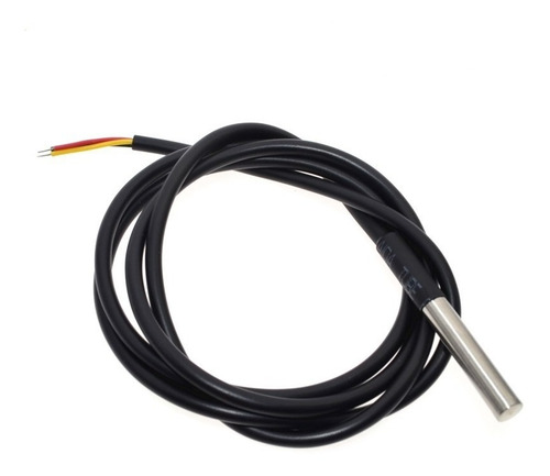 Imagen 2 de 5 de Sensor De Temperatura Ds18b20 Acero Inoxidable Para Arduino