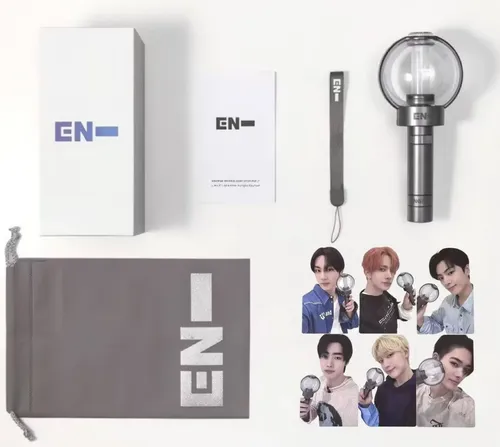 Q Lightstick Oficial Do Enhypen Com Cartões Fotográficos E Q