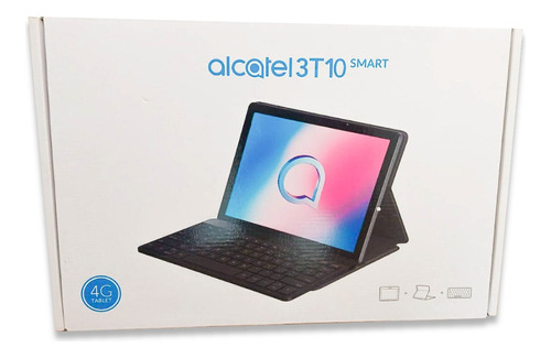 Tablet Alcatel 3t10 Smart 2gb Ram 32gb 4g  Estuche Y Teclado
