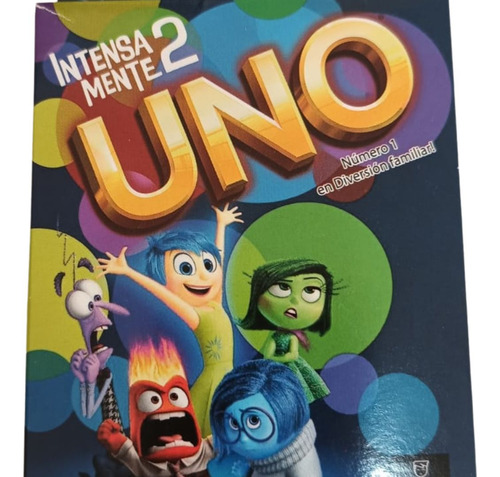 Cartas Uno Intensamente 2 Para Niños