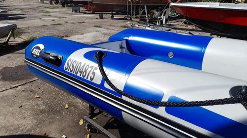 Semirrigido Kiel 3.60 Con Motor Parsun 9.8hp 2t Inmaculado