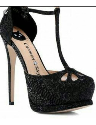 carmen steffens scarpin preto