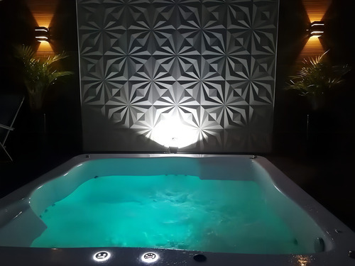 Spa C/hidro Cabo Frio 2x2+aquecedor+leds+base+painel Digital 110v