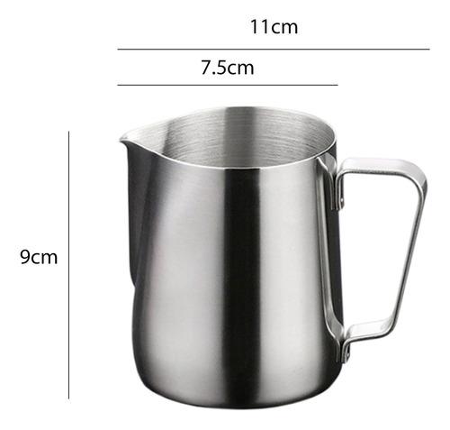 Jarra Pitcher Leche Arte Latte Barista Acero 350ml