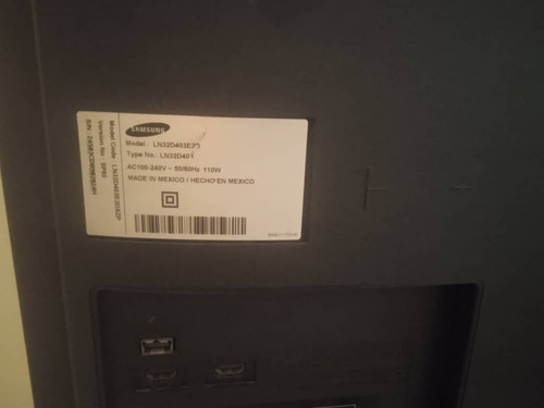 Televisor Samsung 32 Led Para Repuestos (Usado)