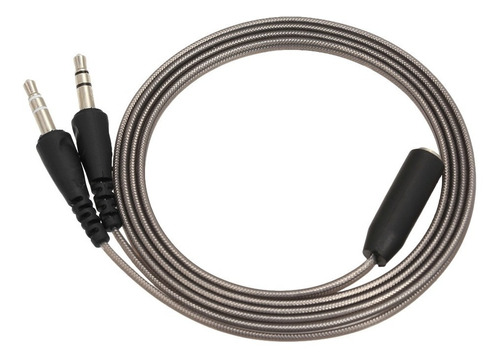 3*cable De 3.5mm De Audio Y Splitter 1 Hembra A 2 Macho