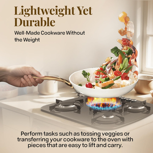 Conjunto De Utensílios De Cozinha Gotham Steel 15 Peças De C