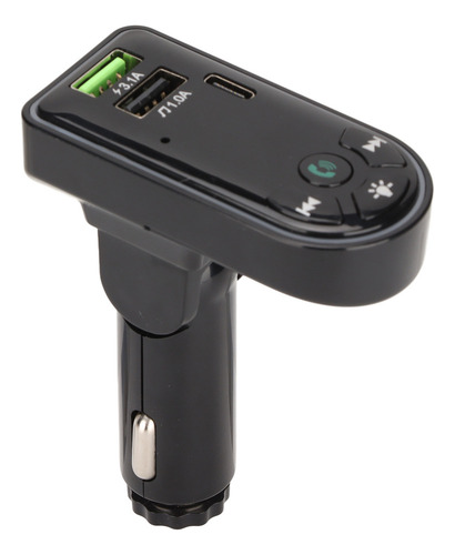 H Adaptador De Carga Usb Dual Estéreo Manual Para